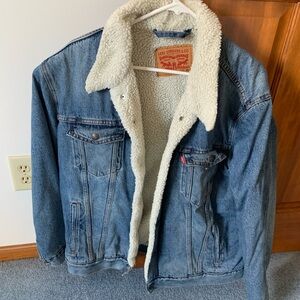 Men’s Levi's Denim Sherpa Jacket